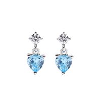 Orecchini Amen Donna Princess in Argento Zircone ECUBAC - ECUBAC
